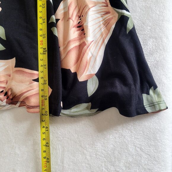 Black Blush Floral Romantic Coquette Feminine Easter Mothers Day Date Wedding 1X - Picture 5 of 5